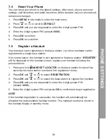 Preview for 43 page of VTech CS6519A User Manual