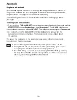 Preview for 62 page of VTech CS6648-2 User Manual