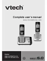 VTech CS6719 User Manual preview