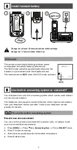 Предварительный просмотр 3 страницы VTech CS6758-3 User Manual