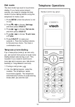 Предварительный просмотр 16 страницы VTech CS6919 User Manual