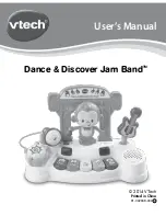 Предварительный просмотр 1 страницы VTech dance & discover jam band User Manual