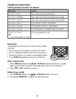 Preview for 28 page of VTech Dect 6.0 DS6211 User Manual