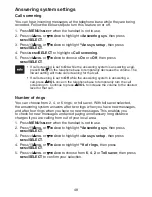 Preview for 52 page of VTech DECT 6.0 IS6100 User Manual