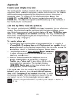 Preview for 67 page of VTech DECT 6.0 IS6100 User Manual