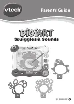 VTech DIGIART Squiggles & Sounds Manual preview