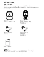 Preview for 8 page of VTech DM111 BU User Manual