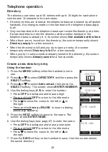 Preview for 49 page of VTech DS6151 - 6.0 Expandable Cordless Phone User Manual