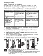 Preview for 5 page of VTech DS6201 - Cordless Extension Handset User Manual