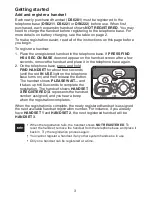 Preview for 6 page of VTech DS6201 - Cordless Extension Handset User Manual