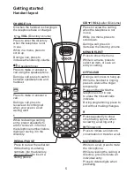 Preview for 8 page of VTech DS6201 - Cordless Extension Handset User Manual