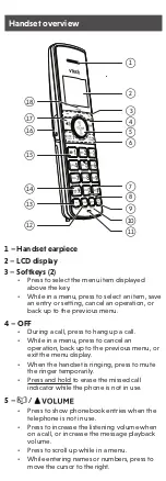 Предварительный просмотр 3 страницы VTech DS6250 User Manual