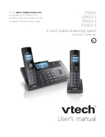 Preview for 1 page of VTech DS6251 User Manual