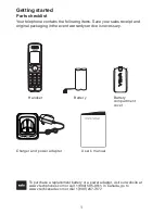 Предварительный просмотр 4 страницы VTech DS6301 - Dect 6.0 Cordless Phone User Manual