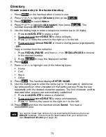 Preview for 75 page of VTech DS6472-6 User Manual