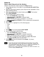 Preview for 85 page of VTech DS6472-6 User Manual