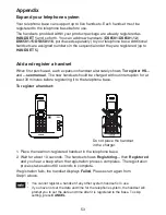 Предварительный просмотр 57 страницы VTech DS6511 User Manual