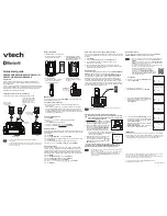 Предварительный просмотр 1 страницы VTech DS6520-22 Quick Start Manual