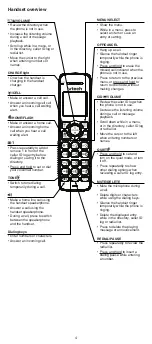 Preview for 4 page of VTech DS6601 User Manual