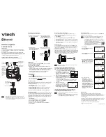 Предварительный просмотр 1 страницы VTech DS6641 Quick Start Manual