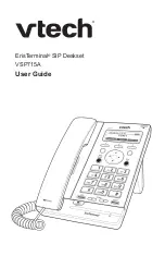 VTech Eris Terminal VSP715A User Manual preview