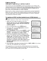 Preview for 27 page of VTech EriseBusinessSystem UP406 User Manual