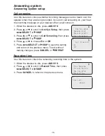 Preview for 82 page of VTech EriseBusinessSystem UP406 User Manual