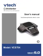 VTech ErisStation VCS754A User Manual preview