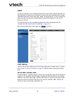 Preview for 86 page of VTech ErisTerminal VSP716A Administrator And Provisioning Manual