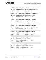 Preview for 128 page of VTech ErisTerminal VSP716A Administrator And Provisioning Manual