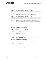 Preview for 166 page of VTech ErisTerminal VSP716A Administrator And Provisioning Manual