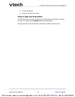 Preview for 20 page of VTech ErisTerminal VSP726A Administrator And Provisioning Manual