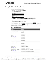 Preview for 30 page of VTech ErisTerminal VSP726A Administrator And Provisioning Manual