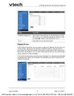 Preview for 75 page of VTech ErisTerminal VSP726A Administrator And Provisioning Manual