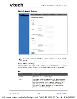 Preview for 84 page of VTech ErisTerminal VSP726A Administrator And Provisioning Manual