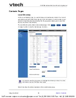 Preview for 88 page of VTech ErisTerminal VSP726A Administrator And Provisioning Manual