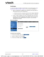 Preview for 120 page of VTech ErisTerminal VSP726A Administrator And Provisioning Manual