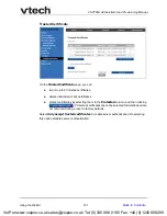 Preview for 121 page of VTech ErisTerminal VSP726A Administrator And Provisioning Manual