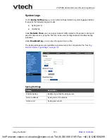Preview for 123 page of VTech ErisTerminal VSP726A Administrator And Provisioning Manual