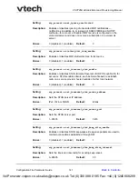 Preview for 141 page of VTech ErisTerminal VSP726A Administrator And Provisioning Manual