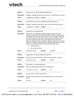 Preview for 143 page of VTech ErisTerminal VSP726A Administrator And Provisioning Manual