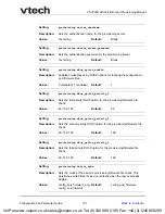 Preview for 157 page of VTech ErisTerminal VSP726A Administrator And Provisioning Manual