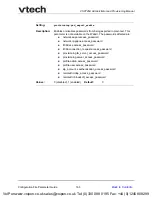 Preview for 160 page of VTech ErisTerminal VSP726A Administrator And Provisioning Manual