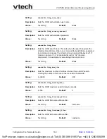 Preview for 169 page of VTech ErisTerminal VSP726A Administrator And Provisioning Manual