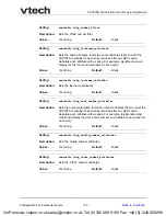 Preview for 170 page of VTech ErisTerminal VSP726A Administrator And Provisioning Manual