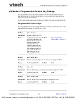 Preview for 182 page of VTech ErisTerminal VSP726A Administrator And Provisioning Manual