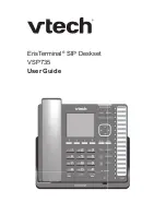 VTech ErisTerminal VSP735A User Manual preview