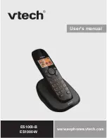 Предварительный просмотр 1 страницы VTech ES1000-B User Manual