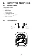 Предварительный просмотр 4 страницы VTech ES1000-B User Manual