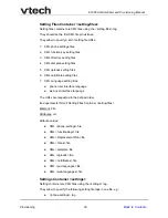 Preview for 30 page of VTech ET685 Administrator And Provisioning Manual